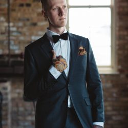 1R8A7857 - This creative & edgy wedding combined ultra glam with street art and ring tattoos This edgy Chicago wedding combined ultra glam with street art and ring tattoos