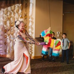 1R8A8725 - This creative & edgy wedding combined ultra glam with street art and ring tattoos This edgy Chicago wedding combined ultra glam with street art and ring tattoos