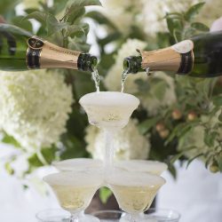 Industrial chic vibes at this vintage-inspired two-groom wedding inspiration