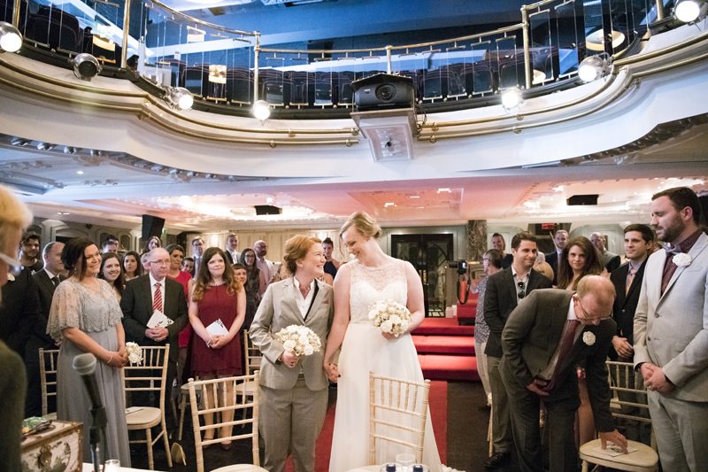 This Irish theatre wedding was Art Deco meets '80s dance party meets musical theater