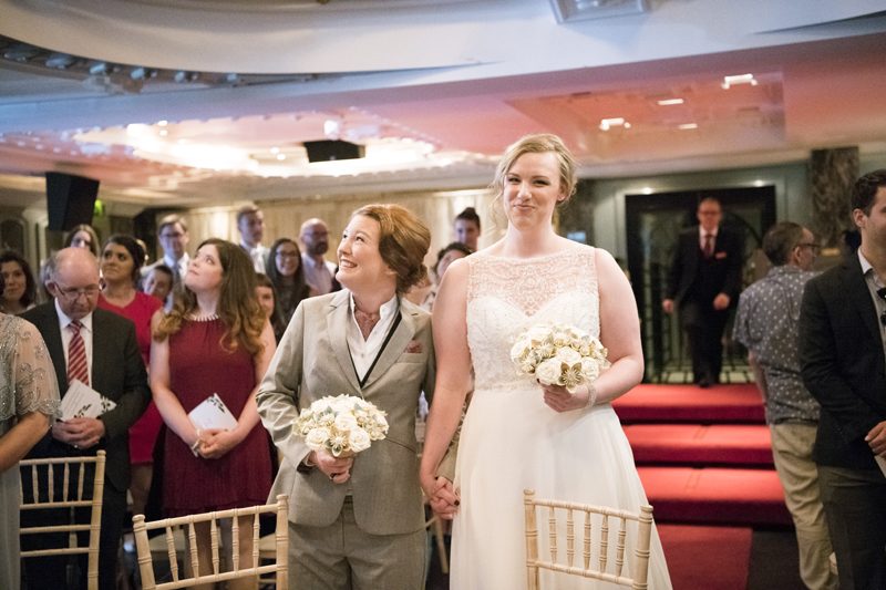 This Irish theatre wedding was Art Deco meets '80s dance party meets musical theater