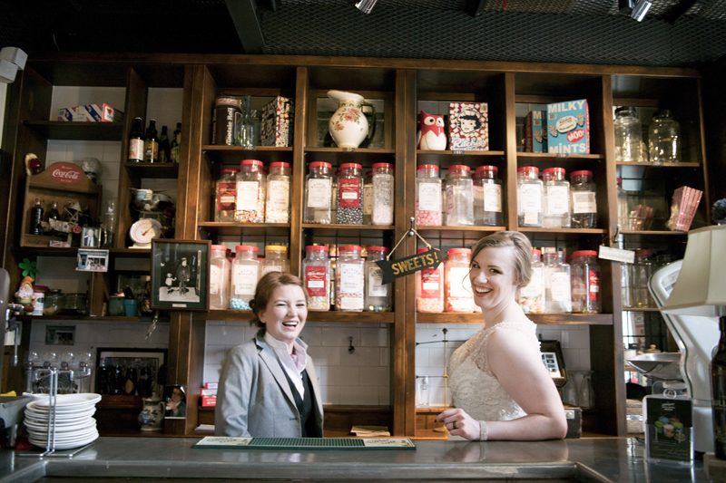 This Irish theatre wedding was Art Deco meets '80s dance party meets musical theater