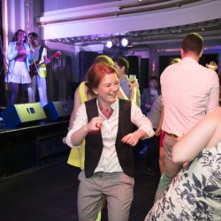 EavanLaura 724 DSC 8810 - This Irish theatre wedding was Art Deco meets '80s dance party meets musical theater This Irish theatre wedding was Art Deco meets '80s dance party meets musical theater