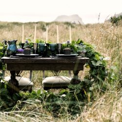 This viking elopement inspiration is all about untamed beauty on the coast