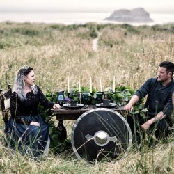 This viking elopement inspiration is all about untamed beauty on the coast