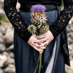 This viking elopement inspiration is all about untamed beauty on the coast