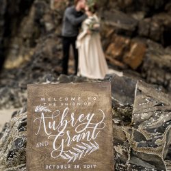 This viking elopement inspiration is all about untamed beauty on the coast