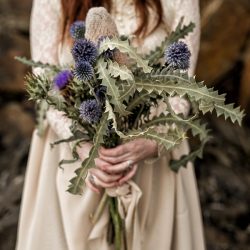 This viking elopement inspiration is all about untamed beauty on the coast