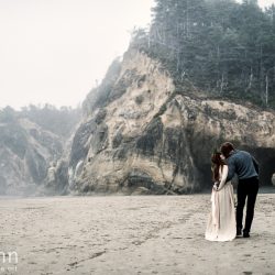 This viking elopement inspiration is all about untamed beauty on the coast