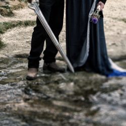 This viking elopement inspiration is all about untamed beauty on the coast