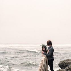 This viking wedding inspiration is all about untamed beauty on the coast