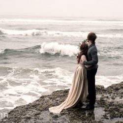 This viking wedding inspiration is all about untamed beauty on the coast