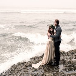 This viking wedding inspiration is all about untamed beauty on the coast
