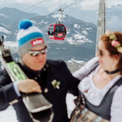 Hopfgarten Wedding Hohe Salve Shoot Laura Patrick By Wild Connections Photography 52 - A cozy & wintry destination wedding in the The Austrian Alps (with a dirndl dress!) A cozy & wintry destination wedding in the The Austrian Alps