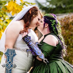 LizzyCasey 131 - Disney villains meet classic heroes at this high fantasy wedding Disney villains meet classic heroes at this high fantasy wedding