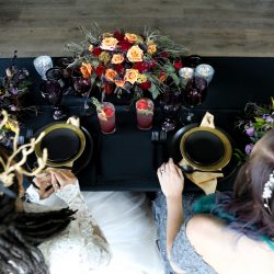 TristaMajaPhotography 6E8A0787 big - Vivid colors meet goth chic at this moody & quirky wedding inspiration Vivid colors meet goth chic at this moody & quirky wedding inspiration