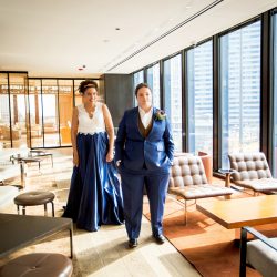 1 Barth 102117 95 - Sci-fi meets romance at this Chicago artist loft wedding Sci-fi meets romance at this Chicago artist loft wedding