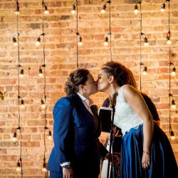 2 Barth 102117 146 - Sci-fi meets romance at this Chicago artist loft wedding Sci-fi meets romance at this Chicago artist loft wedding