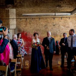 2 Barth 102117 62 - Sci-fi meets romance at this Chicago artist loft wedding Sci-fi meets romance at this Chicago artist loft wedding