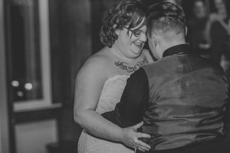 Can't stop the tears at this colorful non-binary California coast wedding