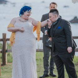 30420817 1693563314030259 4547901514435805309 o 1693563314030259 - Can't stop the tears at this colorful non-binary California coast wedding Can't stop the tears at this colorful non-binary California coast wedding