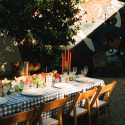 41140006 - A Reiki healer marries an actor in their Ojai backyard (made to look like their home!) A Reiki healer marries an actor in their Ojai backyard (made to look like their home!)