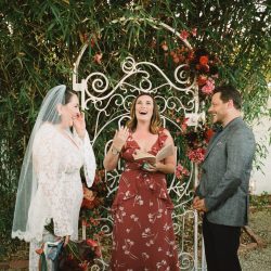 41190011 - A Reiki healer marries an actor in their Ojai backyard (made to look like their home!) A Reiki healer marries an actor in their Ojai backyard (made to look like their home!)