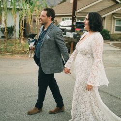 41230015 - A Reiki healer marries an actor in their Ojai backyard (made to look like their home!) A Reiki healer marries an actor in their Ojai backyard (made to look like their home!)