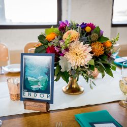 4 Barth 102117 14 - Sci-fi meets romance at this Chicago artist loft wedding Sci-fi meets romance at this Chicago artist loft wedding