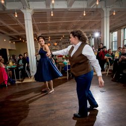4 Barth 102117 200 - Sci-fi meets romance at this Chicago artist loft wedding Sci-fi meets romance at this Chicago loft wedding