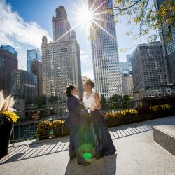 5 Barth 102117 32 - Sci-fi meets romance at this Chicago artist loft wedding Sci-fi meets romance at this Chicago loft wedding