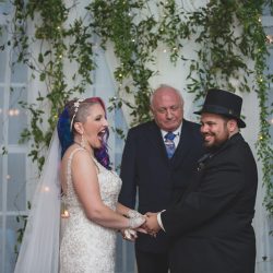 Owls, vines, & feathers at this glam Labyrinth meets 1920s wedding