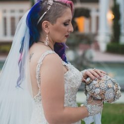 Owls, vines, & feathers at this glam Labyrinth meets 1920s wedding