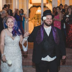 Owls, vines, & feathers at this glam Labyrinth meets 1920s wedding