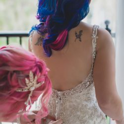 Owls, vines, & feathers at this glam Labyrinth meets 1920s wedding