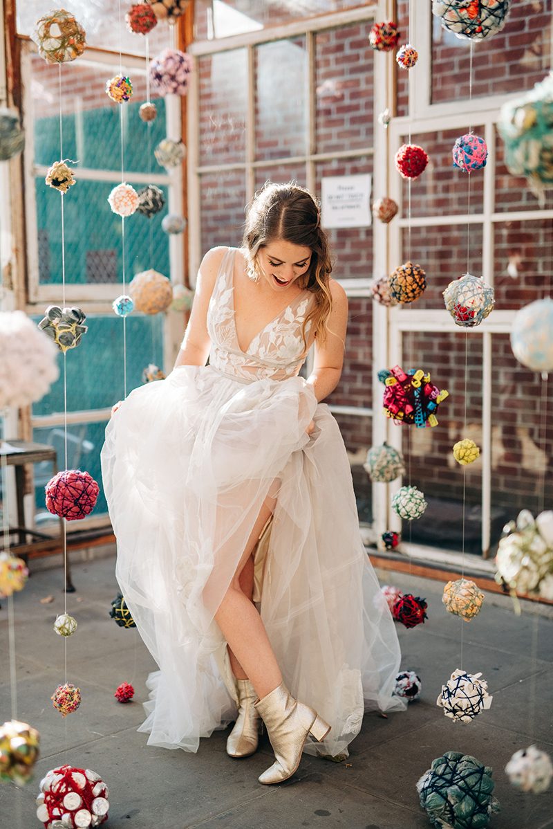 This Brooklyn art museum wedding was so stunning, I may have cried