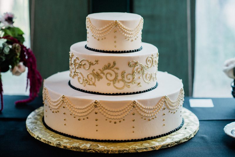 It's all about chic dark romance at this pagan wedding in Maryland