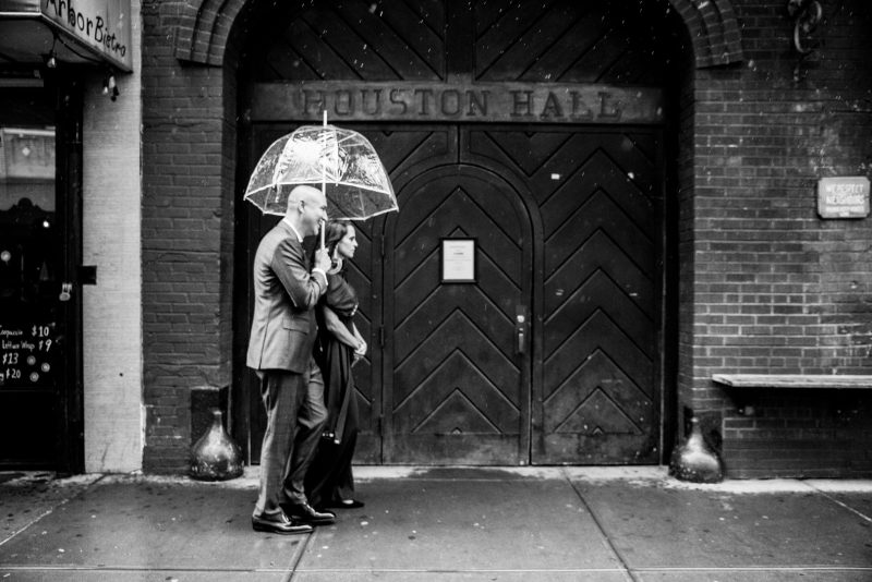 A casual & intimate wedding at Houston Hall in New York City