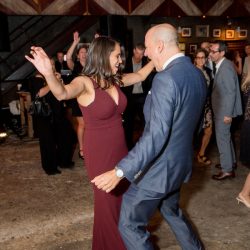 Grant Maiwald phillipvncom receptionpartII79 low - Epic dance-offs at this casual & intimate wedding at Houston Hall in New York City A casual & intimate wedding at Houston Hall in New York City
