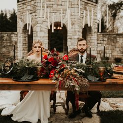 IA2A0005 1 - Floating candles, cloaks, & a patronus cake at this mystical Harry Potter-inspired wedding inspiration Floating candles, cloaks, & a patronus cake at this mystical Harry Potter-inspired wedding inspiration