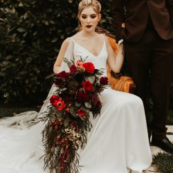 IA2A0145 1 - Floating candles, cloaks, & a patronus cake at this mystical Harry Potter-inspired wedding inspiration Floating candles, cloaks, & a patronus cake at this mystical Harry Potter-inspired wedding inspiration