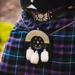 Natalie Jonathan Wedding 15 - Sword fights & purple kilts at this dance party wedding with an Oreo toast Sword fights & purple kilts at this dance party wedding with an Oreo toast