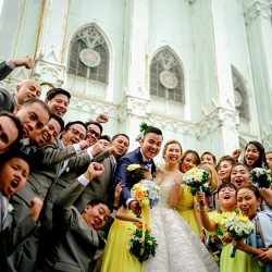 PRD00818 - An ultra glam blue and yellow Philippines wedding with Moroccan influences A cornflower blue and lemon yellow Philippines wedding with Moroccan influences