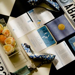 PRD07236 - An ultra glam blue and yellow Philippines wedding with Moroccan influences A cornflower blue and lemon yellow Philippines wedding with Moroccan influences