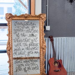The sexiest lace boots ever inspired this Valentine's Day wedding