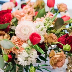 The sexiest lace boots ever inspired this Valentine's Day wedding