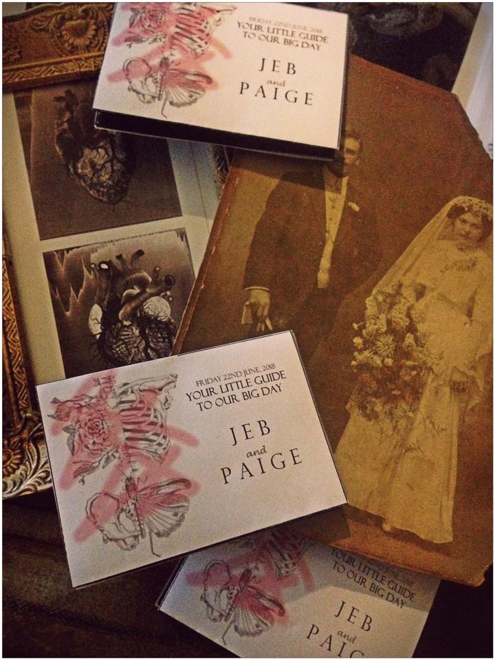 An eclectic rock 'n' roll burlesque extravaganza wedding