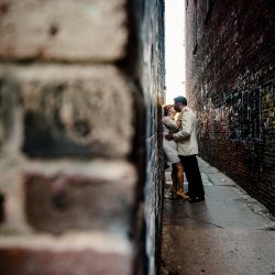 Arielle and Mike 0497 - This urban swinger-vibe microwedding had '60s style, beer, & lots of makeouts This urban swinger-vibe microwedding had '60s style, beer, & lots of makeouts