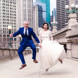 Chicago Elopement by Emma Mullins Photography 57 - Feast your eyes on this joyful Chicago elopement with donuts & dogs Feast your eyes on this joyful Chicago elopement with donuts & dogs
