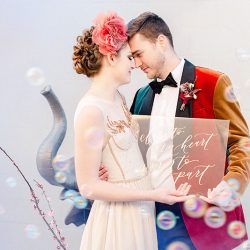 DumboStyledShoot 134 - “Close to my heart. Never to part": Circus romance abounds at this Dumbo-inspired wedding “Close to my heart. Never to part": Circus romance abounds at this Dumbo-inspired wedding